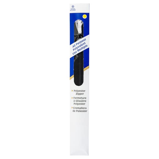 Coats & Clark™ 14" Polyester All-Purpose Zipper